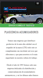 Mobile Screenshot of lthacumuladores.com.mx